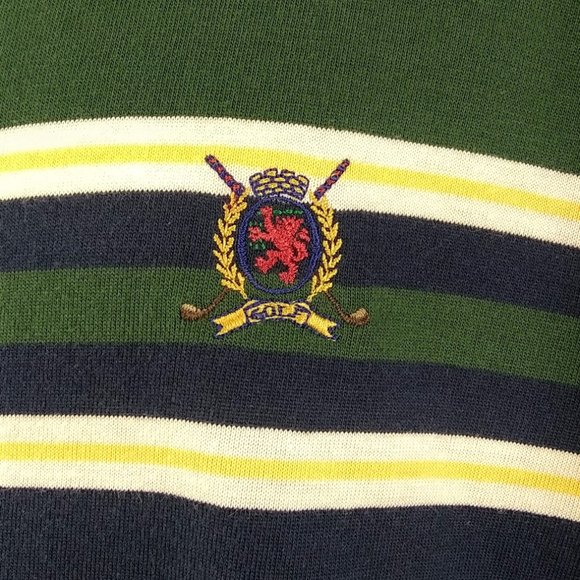 Tommy Hilfiger Men's Striped Golf Polo Short Sleeve Shirt Collared Size Medium - Picture 3 of 5